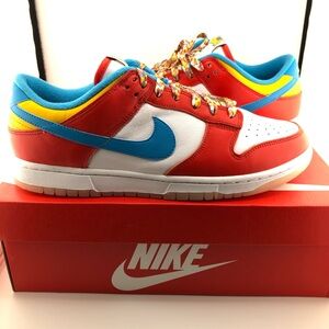 Nike dunk low QS Lebron James x Fruity Pebbles collab men’s 11 brand new